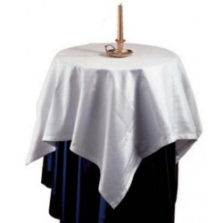 Tea Tablecloth Madrid - White 95x95 cm