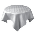 Checkers Tea Tablecloth - Poinsettia - 80x80 cm Checkers Tea Tablecloth - Poinsettia - 80x80 cm