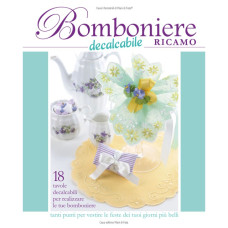 Rivista Mani di Fata - Bomboniere Ricamo Decalcabile Rivista Mani di Fata - Bomboniere Ricamo Decalcabile