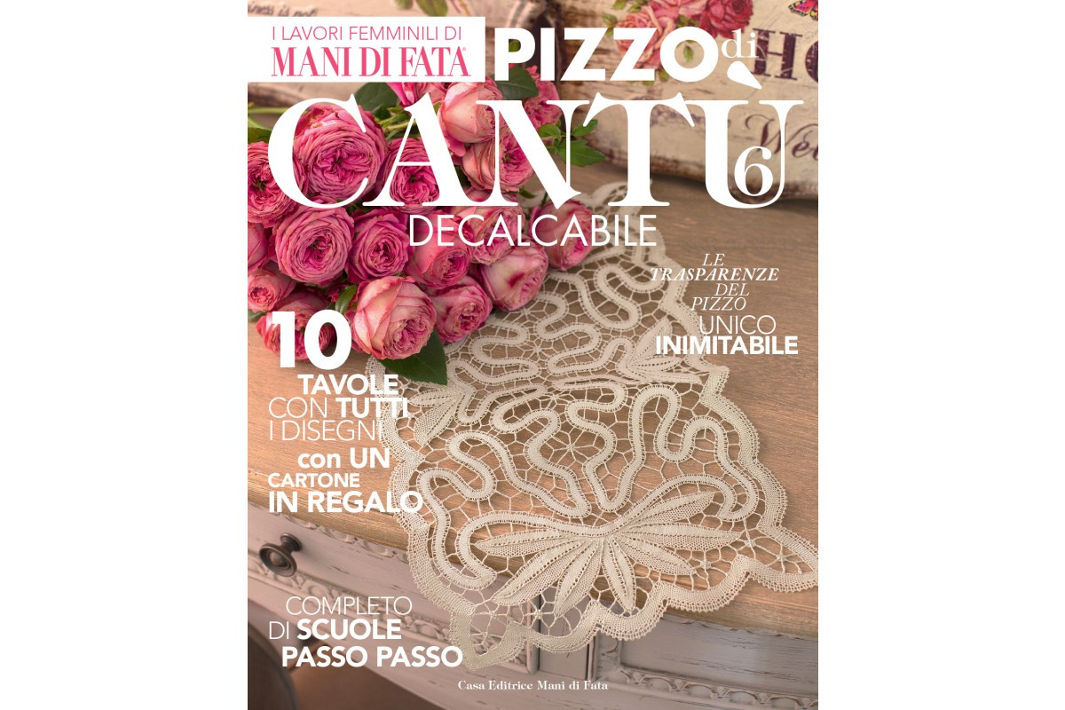Rivista Mani di Fata - Pizzo di Cantù Decalcabile 6 Rivista Mani di Fata - Pizzo di Cantù Decalcabile 6