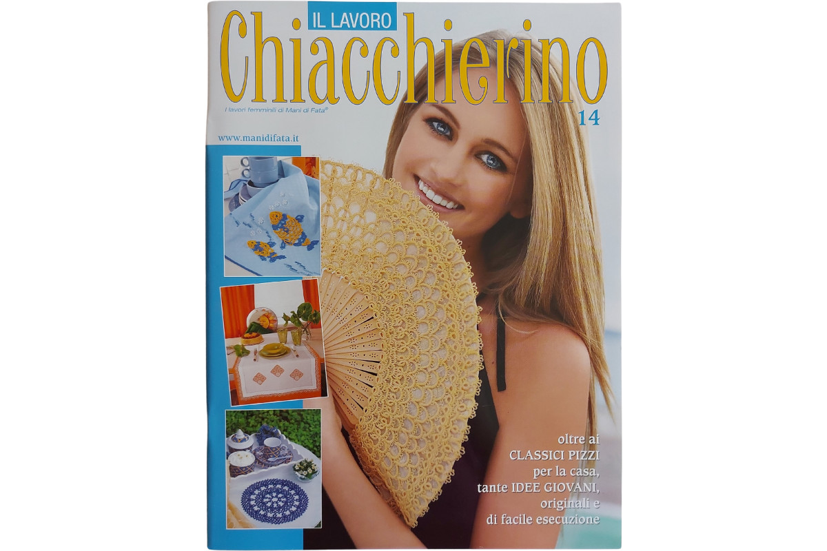 Revista Mani di Fata - Encaje Frivolité n. 14 Revista Mani di Fata - Encaje Frivolité n. 14