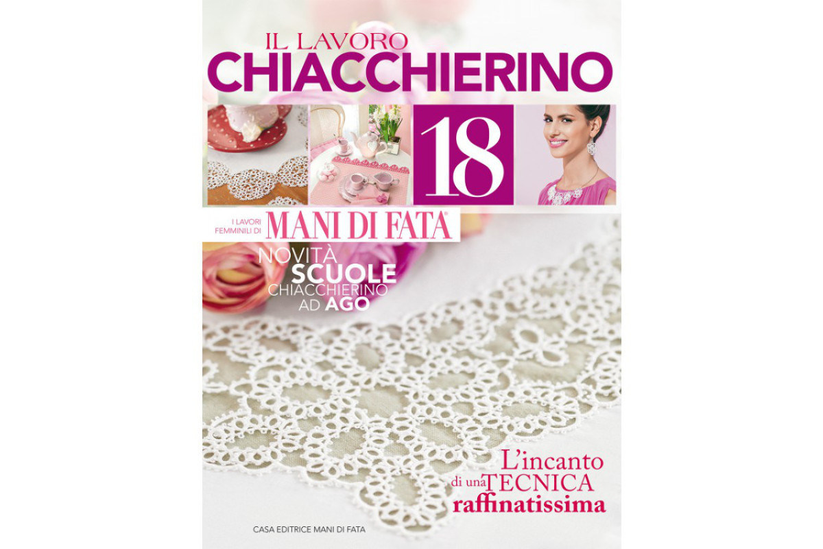 Revista Mani di Fata - Encaje Frivolité n.18 Revista Mani di Fata - Encaje Frivolité n.18