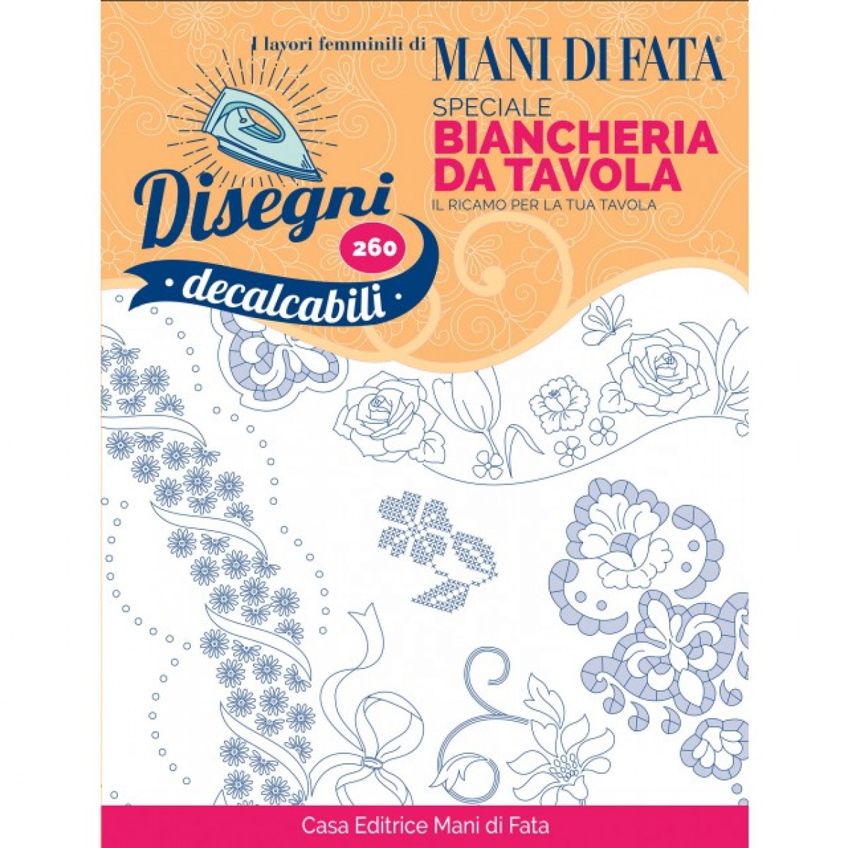 Disegni Decalcabili - Biancheria da Tavola n. 260