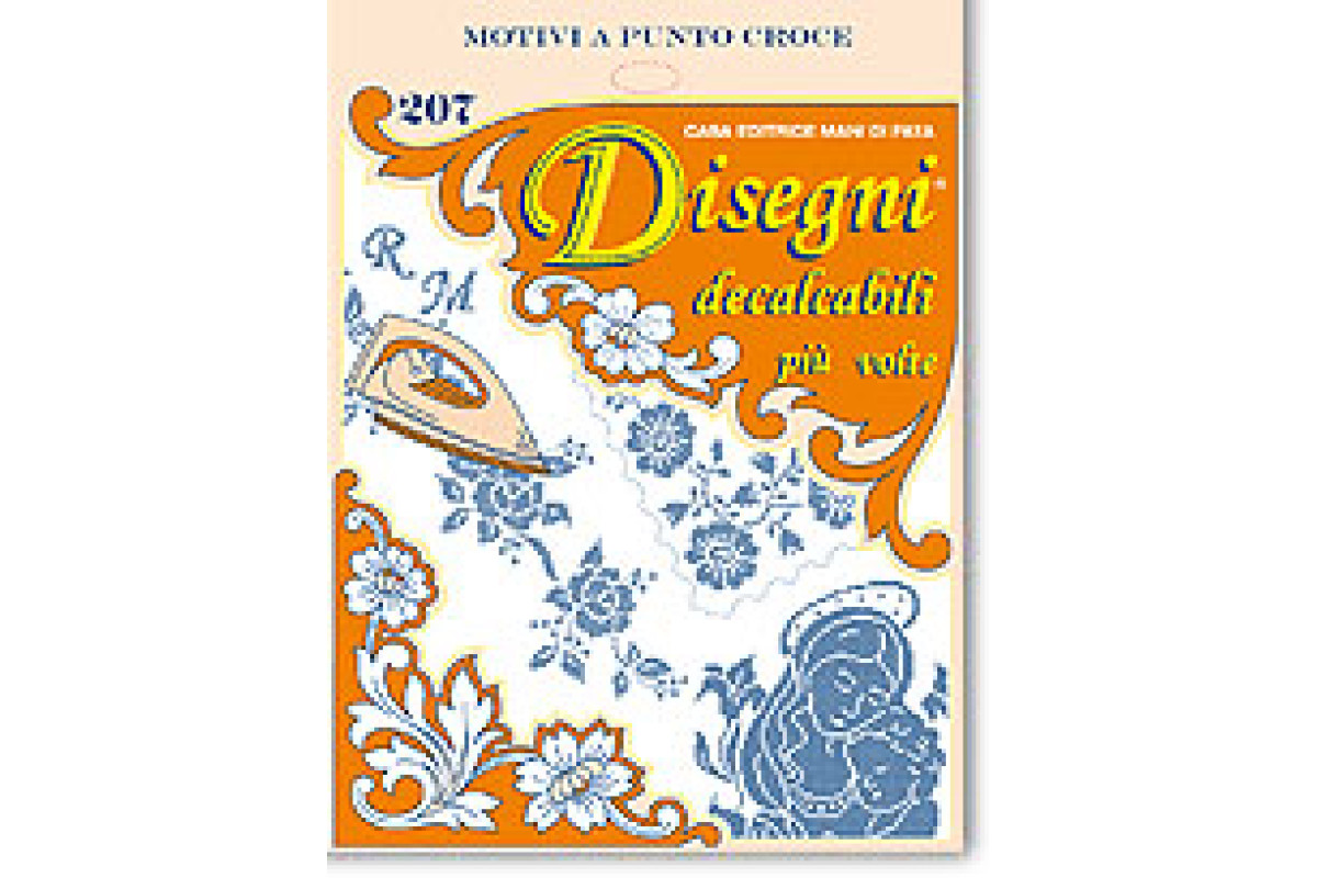 Hand Embroidery Designs - Cross Stitch Motifs n. 207 Hand Embroidery Designs - Cross Stitch Motifs n. 207