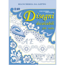 Disegni Decalcabili - Biancheria da Letto n. 240 Disegni Decalcabili - Biancheria da Letto n. 240