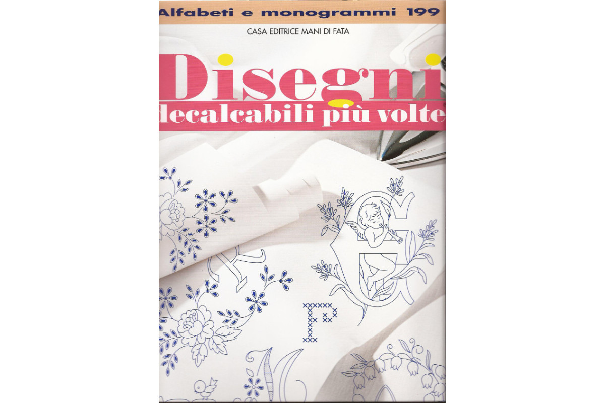 Disegni Decalcabili - Alfabeti e Monogrammi n. 199