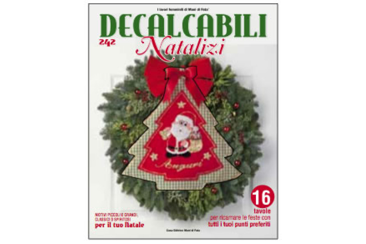 Hand Embroidery Designs - Christmas Patterns n. 242