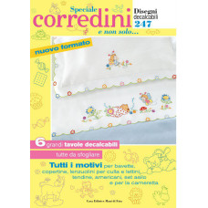 Disegni Decalcabili per Corredini n. 247 Disegni Decalcabili per Corredini n. 247