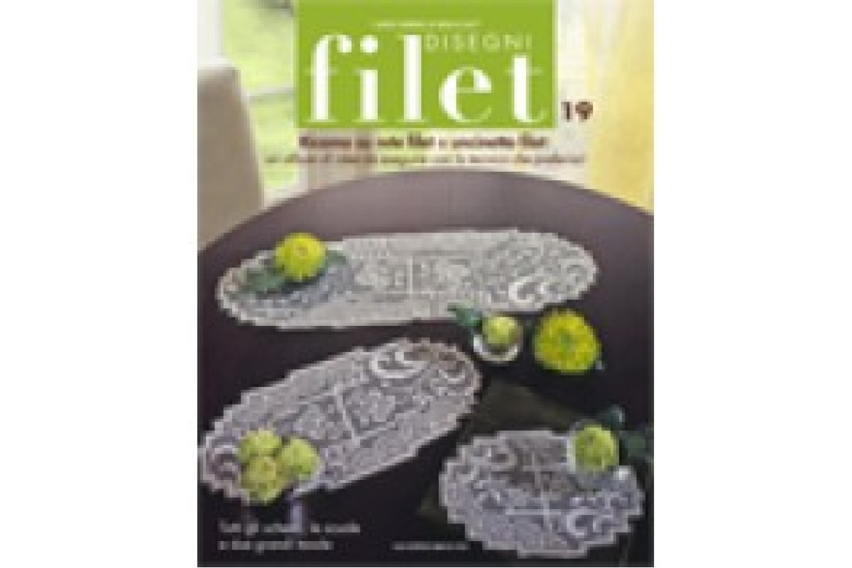 Rivista Mani di Fata - Disegni Filet 19
