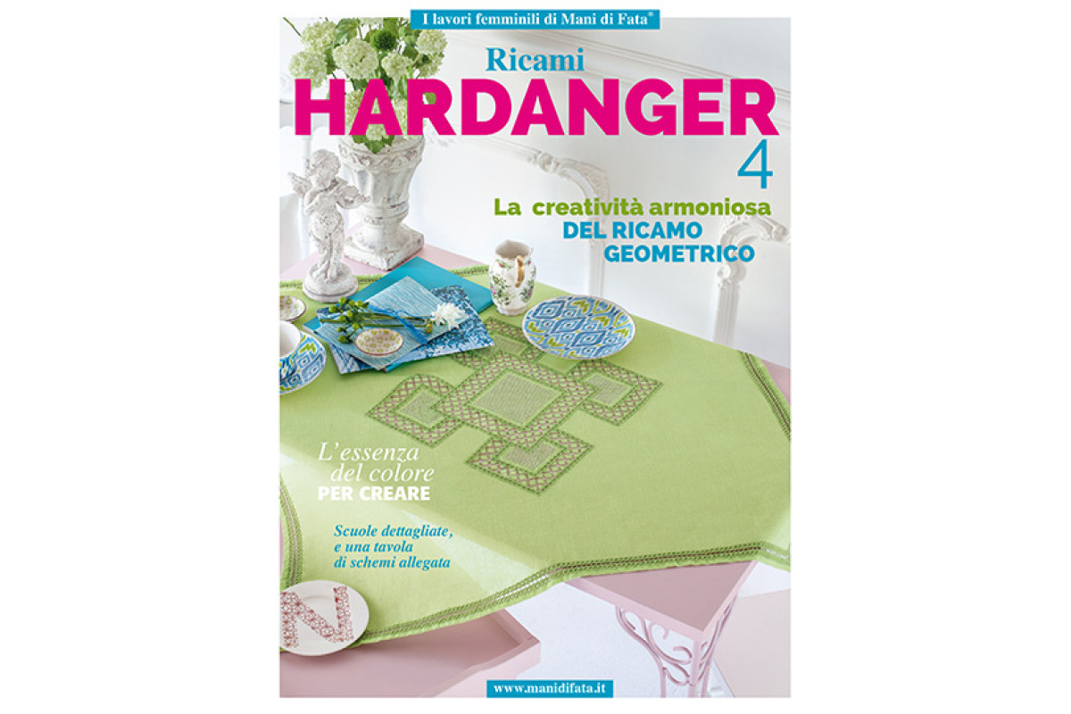 Rivista Mani di Fata - Ricami Hardanger 4 Rivista Mani di Fata - Ricami Hardanger 4