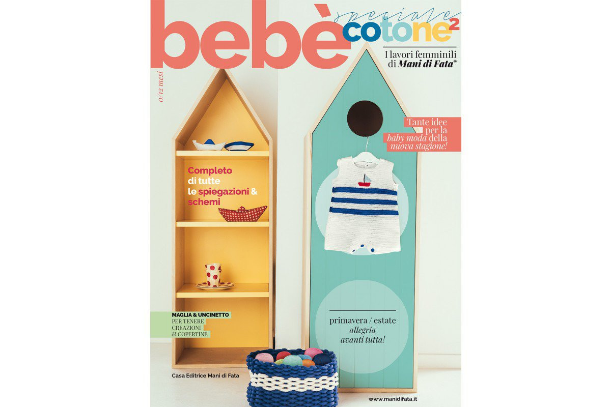 Mani di Fata Magazine - Bebé Speciale Cotone 2 - 0-12 mesi Mani di Fata Magazine - Bebé Speciale Cotone 2 - 0-12 mesi