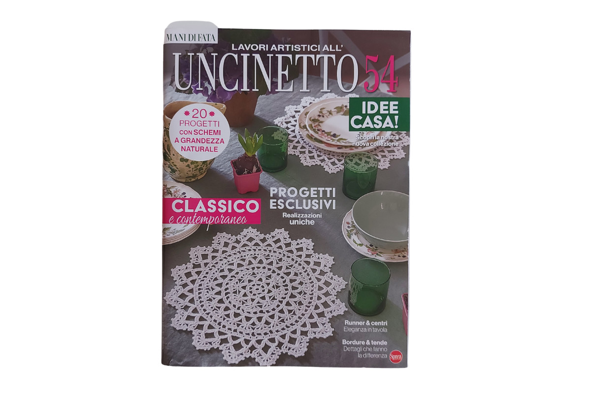 Mani di Fata Magazine - Crochet Artistic Works n. 54 Mani di Fata Magazine - Crochet Artistic Works n. 54