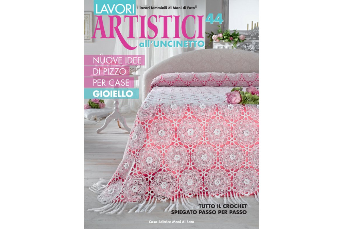Mani di Fata Magazine - Crochet Artistic Works n.44 Mani di Fata Magazine - Crochet Artistic Works n.44