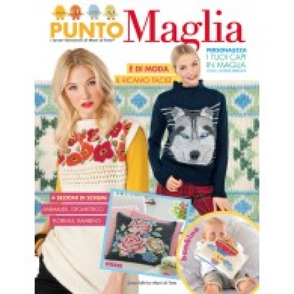 Mani di Fata Magazine - Knit Embroidery Stitch