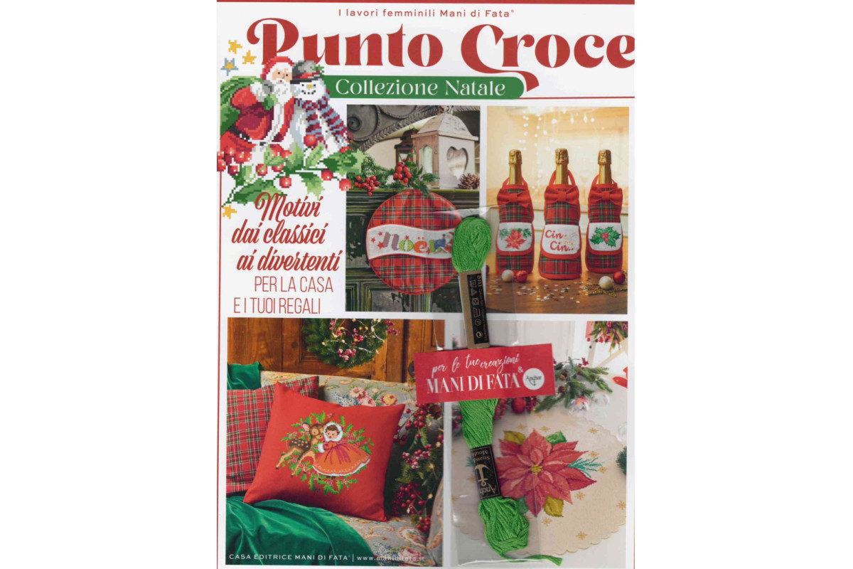 Mani di Fata - Rivista Punto Croce Collezione Natale