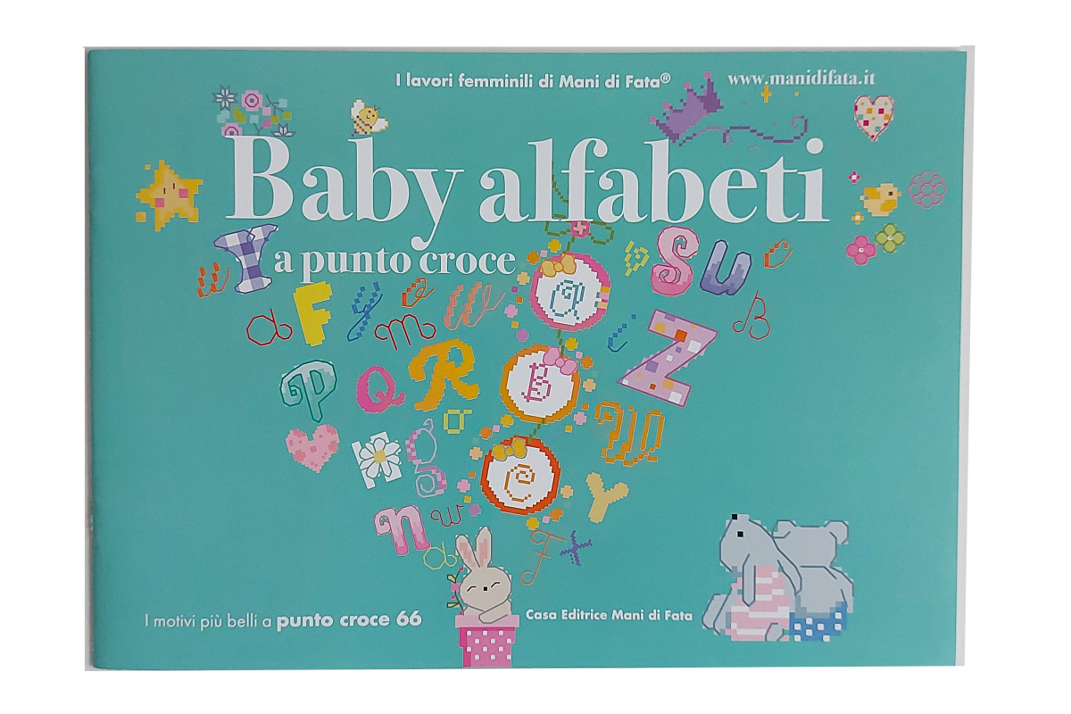 I Motivi più Belli a Punto Croce 66 - Baby Alfabeti