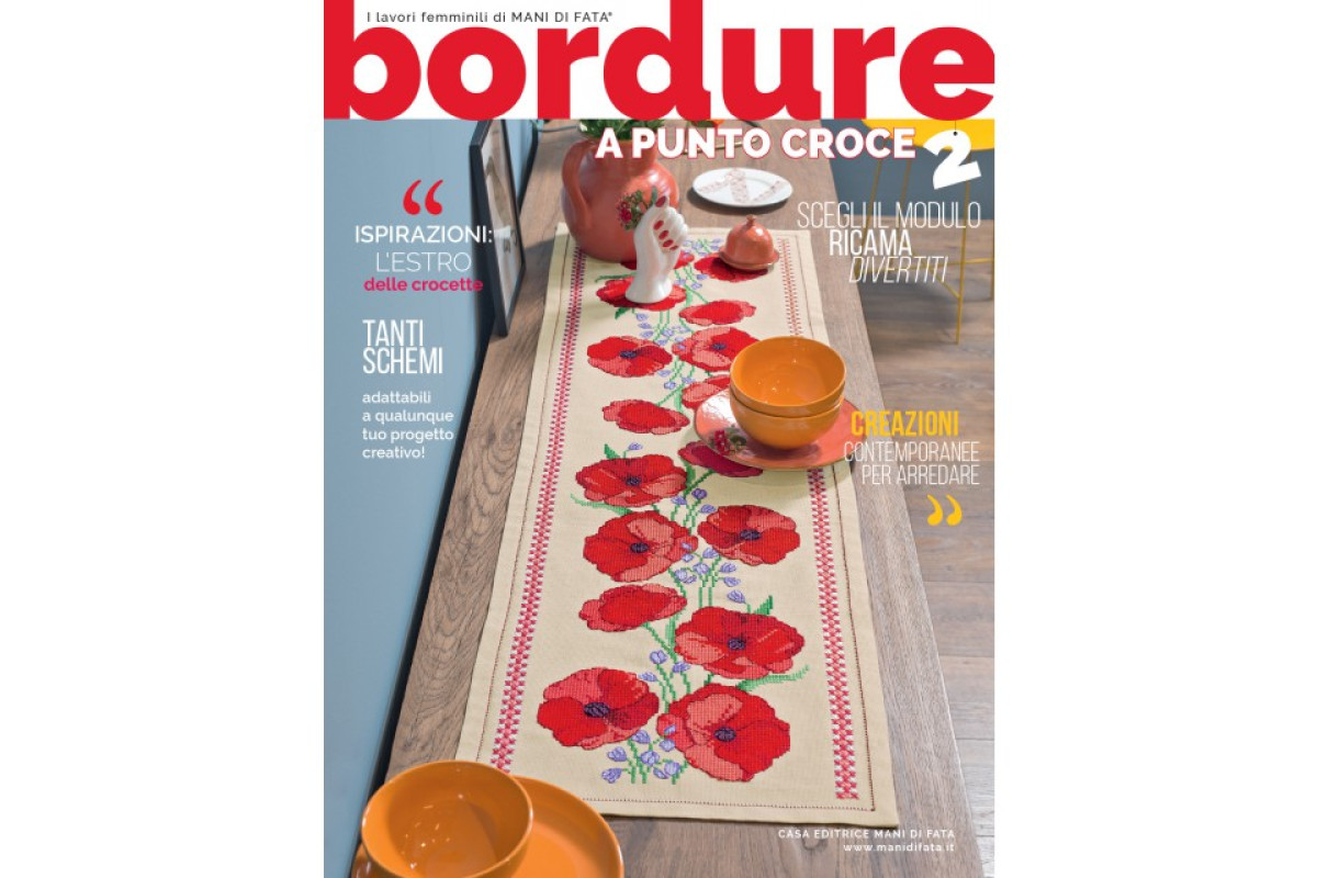 Revista Mani di Fata - Cenefas a Punto de Cruz 2 Revista Mani di Fata - Cenefas a Punto de Cruz 2