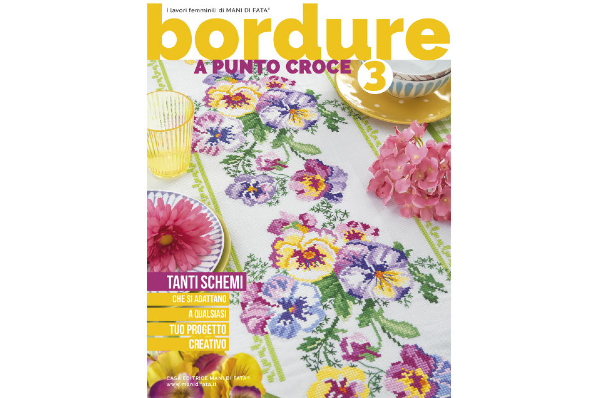 Rivista Mani di Fata - Bordure a Punto Croce 3 Rivista Mani di Fata - Bordure a Punto Croce 3