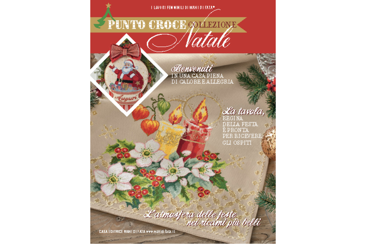 Revista Mani di Fata - Punto de Cruz Colleccion Navidad Revista Mani di Fata - Punto de Cruz Colleccion Navidad