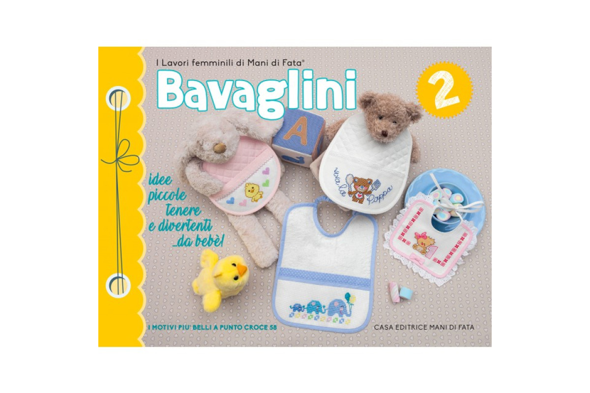 I Motivi più Belli a Punto Croce 58 - Bavaglini 2