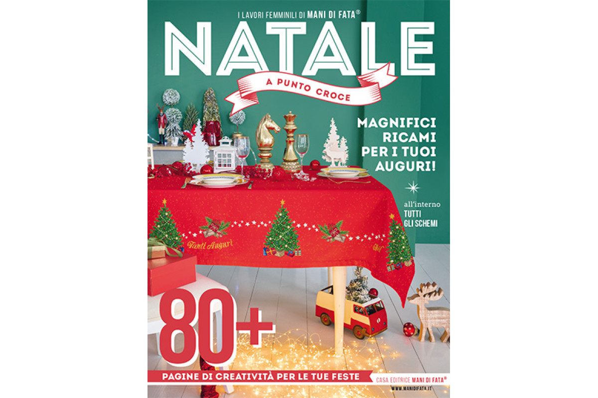 Revista Mani di Fata - Navidad a Punto de Cruz Revista Mani di Fata - Navidad a Punto de Cruz