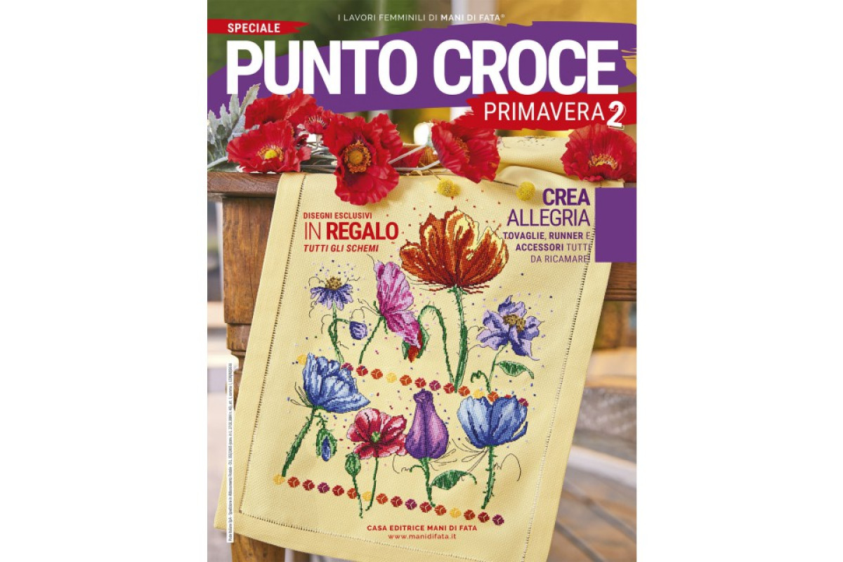 Rivista Mani di Fata - Speciale Punto Croce Primavera 2 Rivista Mani di Fata - Speciale Punto Croce Primavera 2
