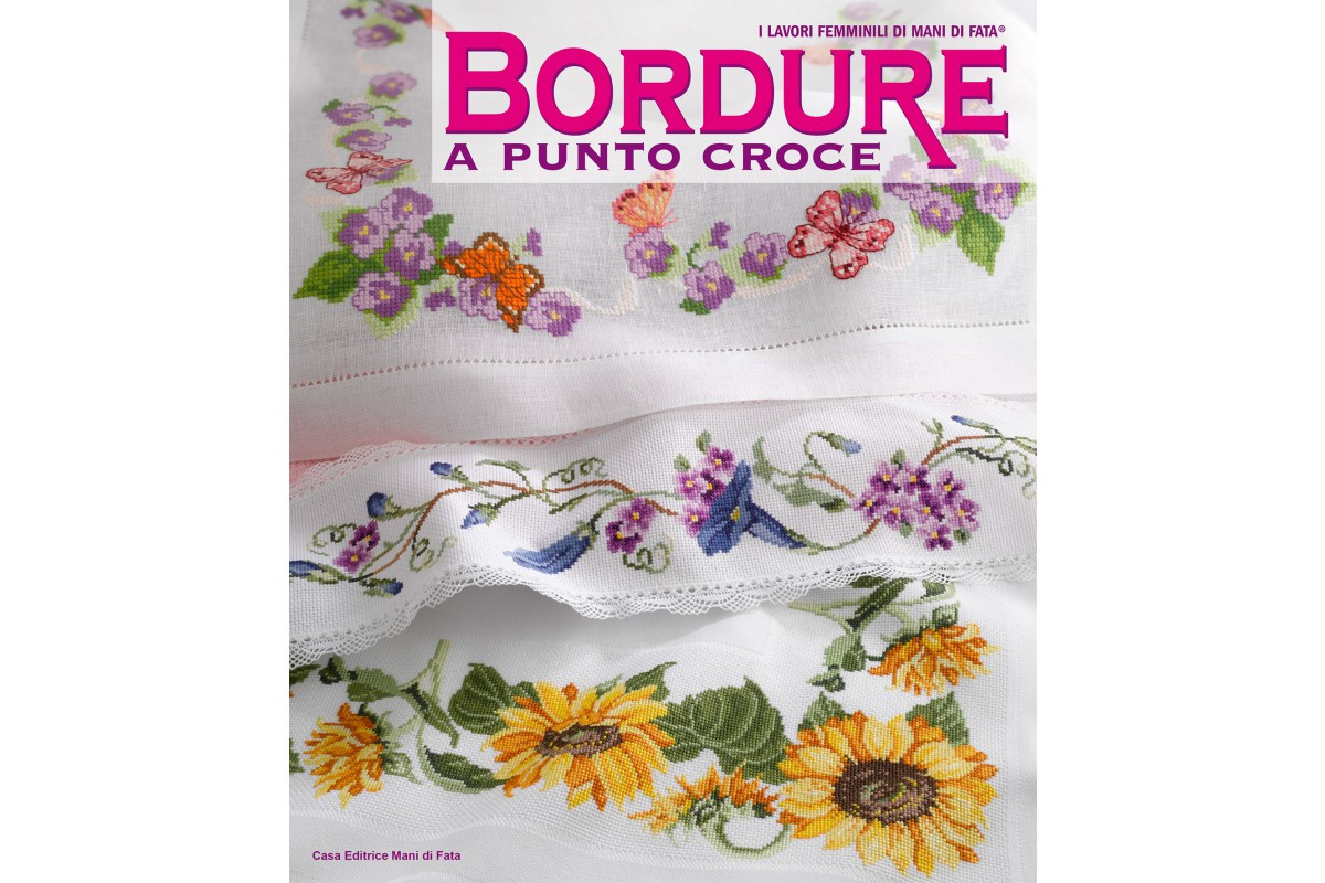 Rivista Mani di Fata - Bordure a Punto Croce Rivista Mani di Fata - Bordure a Punto Croce