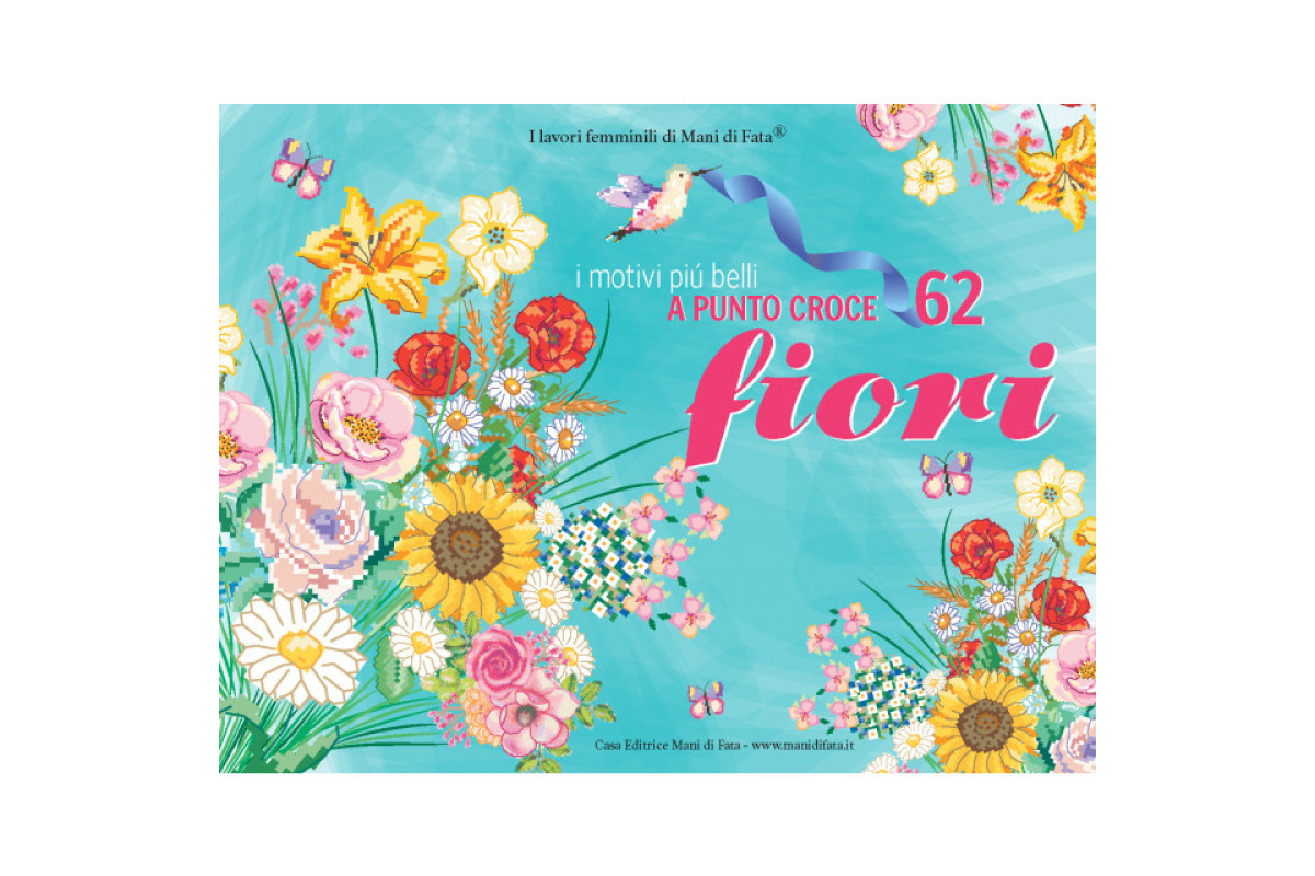 The Most Beautiful Cross Stitch Motifs 62 - Flowers