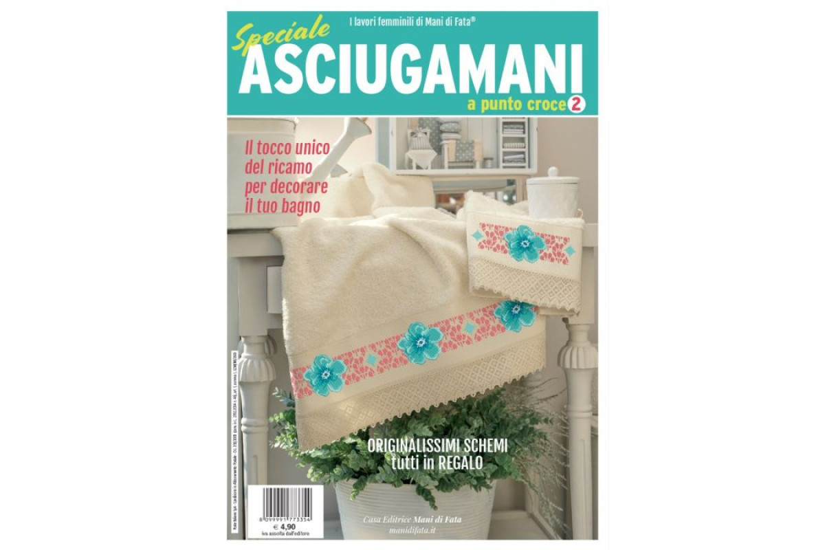 Revista Mani di Fata - Especial Toallas a Punto de Cruz 2 Revista Mani di Fata - Especial Toallas a Punto de Cruz 2