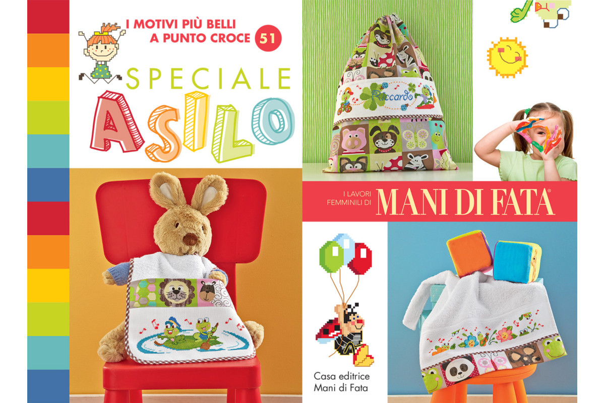 Los Motivos Más Bellos a Punto de Cruz 51 - Especial Ropa para la Escuela Los Motivos Más Bellos a Punto de Cruz 51 - Especial Ropa para la Escuela