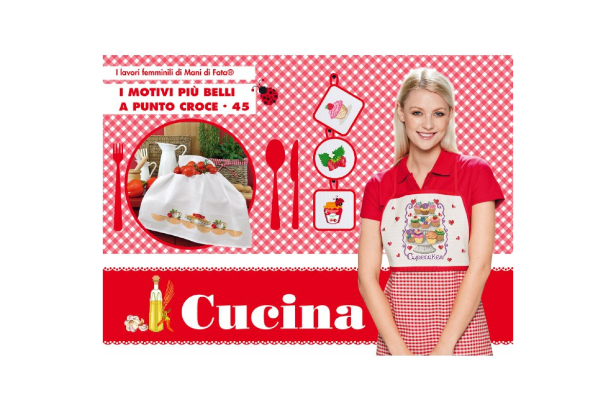 Los Motivos Más Bellos a Punto de Cruz 45 - Cocina Los Motivos Más Bellos a Punto de Cruz 45 - Cocina