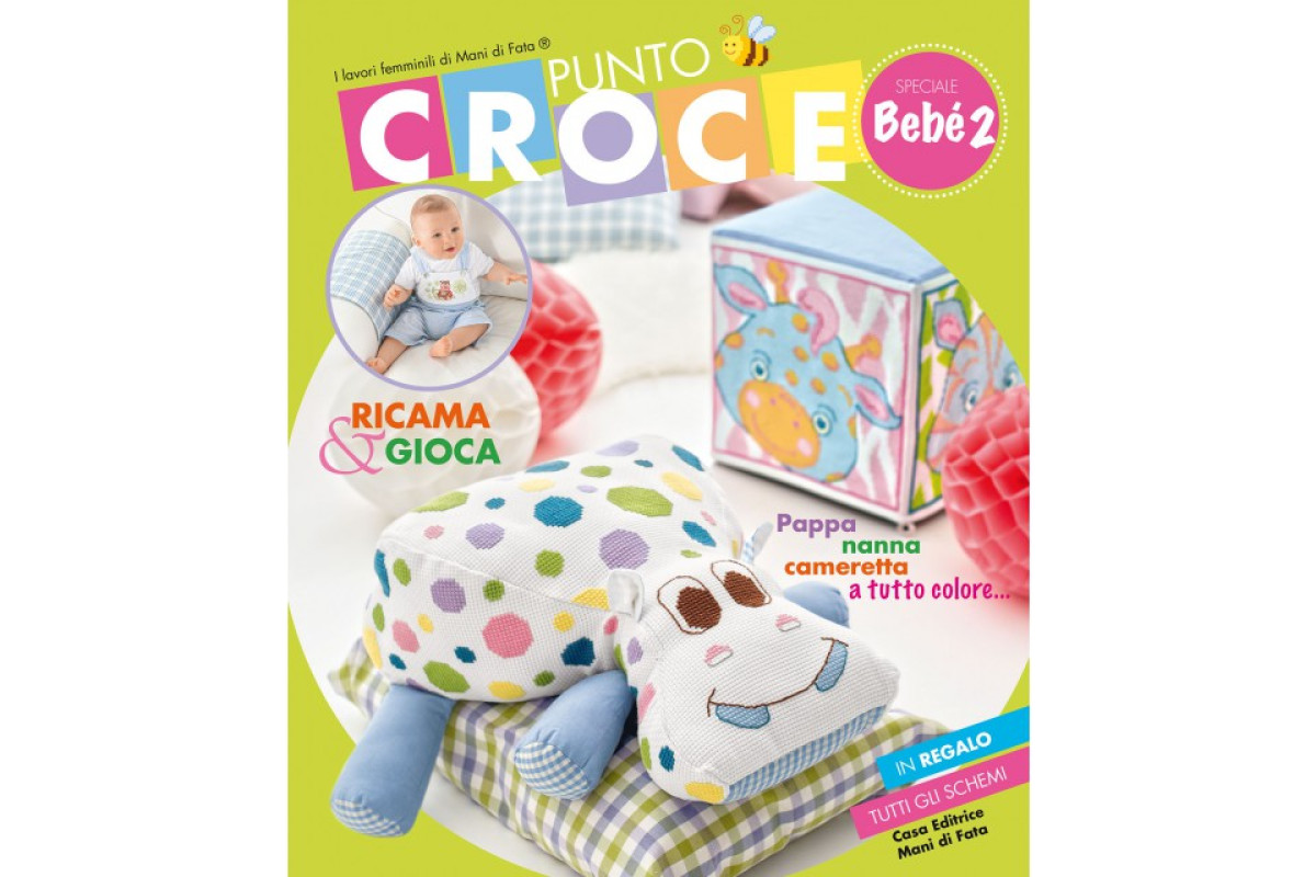 Rivista Mani di Fata - Punto Croce Speciale Bebé n. 2 Rivista Mani di Fata - Punto Croce Speciale Bebé n. 2