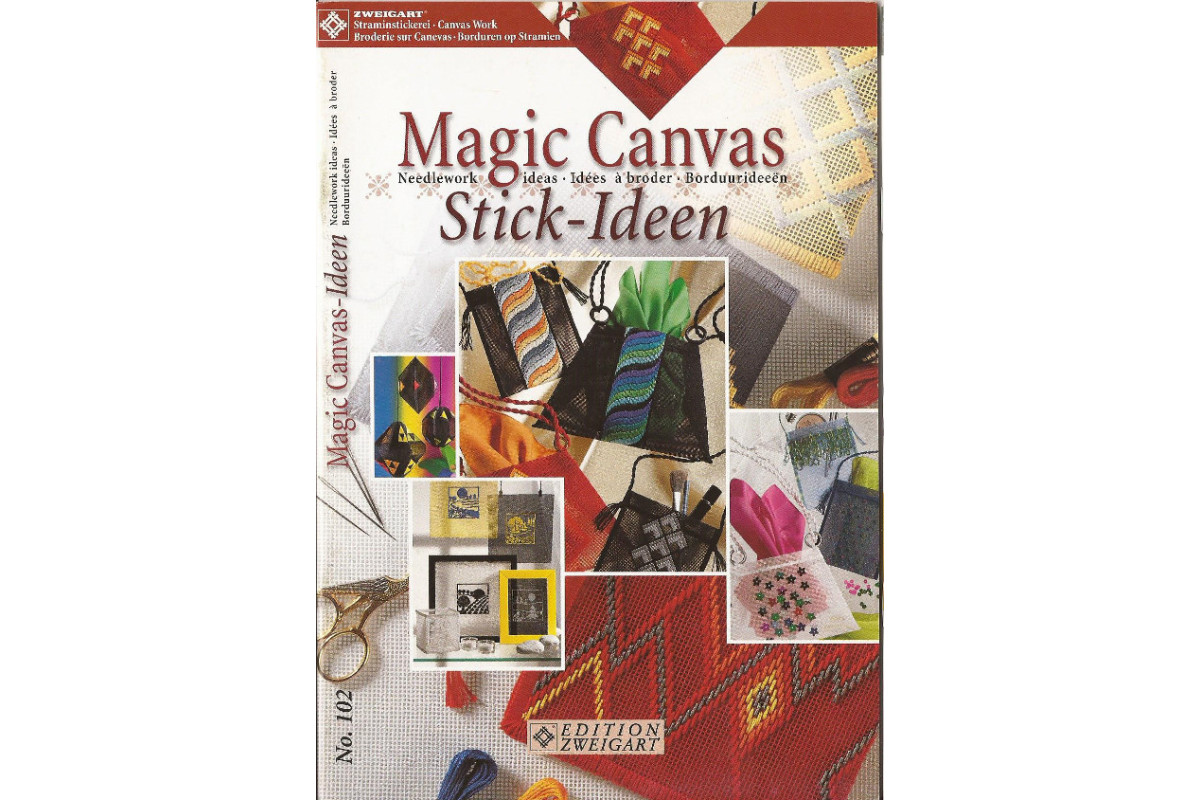 Libretto Creativo - Magic Canvas - Idee da Ricamare 102 Libretto Creativo - Magic Canvas - Idee da Ricamare 102