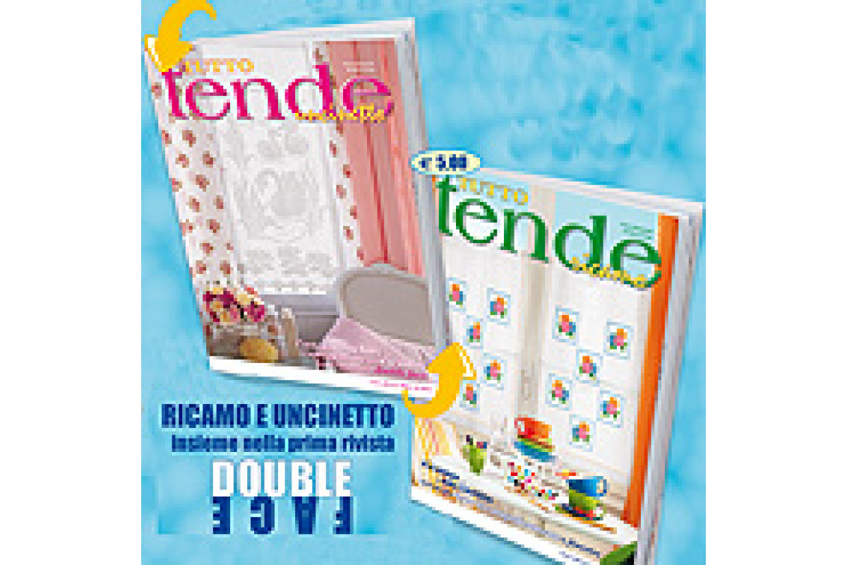 Mani di Fata Magazine - Crochet and Embroidery Curtains Mani di Fata Magazine - Crochet and Embroidery Curtains