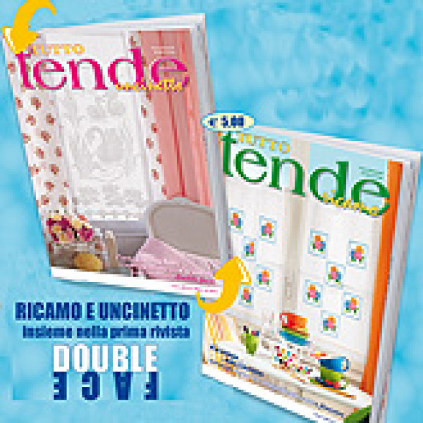 Revista Mani di Fata - Todo Cortinas Bordado y Crochet