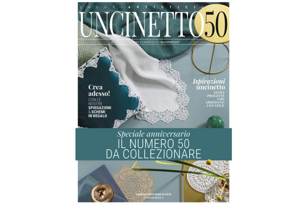 Mani di Fata Magazine - Crochet Artistic Works n. 50 Mani di Fata Magazine - Crochet Artistic Works n. 50