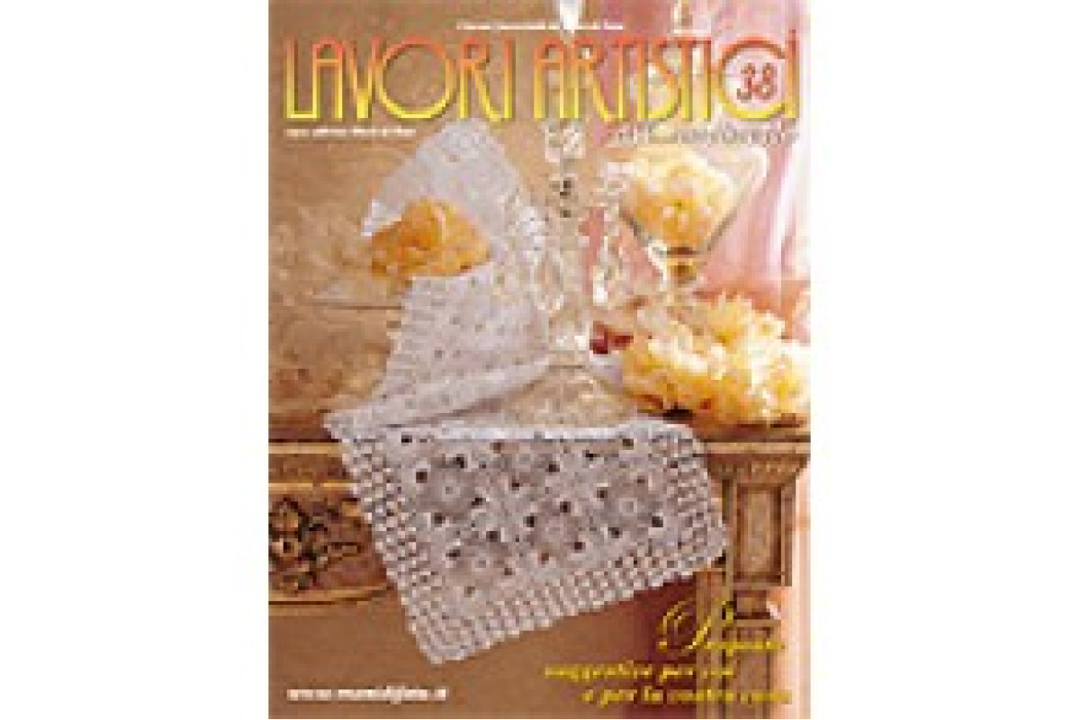 Rivista Mani di Fata - Lavori Artistici all'Uncinetto n. 38 Rivista Mani di Fata - Lavori Artistici all'Uncinetto n. 38