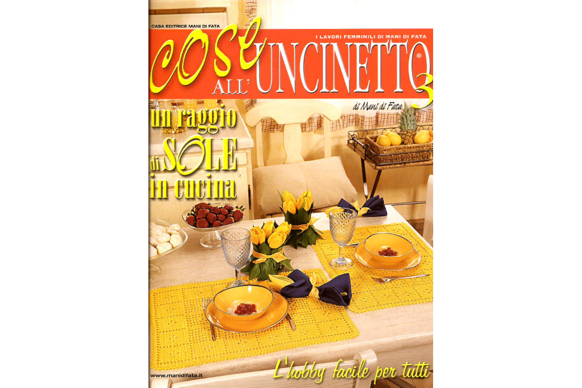 Rivista Mani di Fata - Cose all'Uncinetto n. 3 Rivista Mani di Fata - Cose all'Uncinetto n. 3