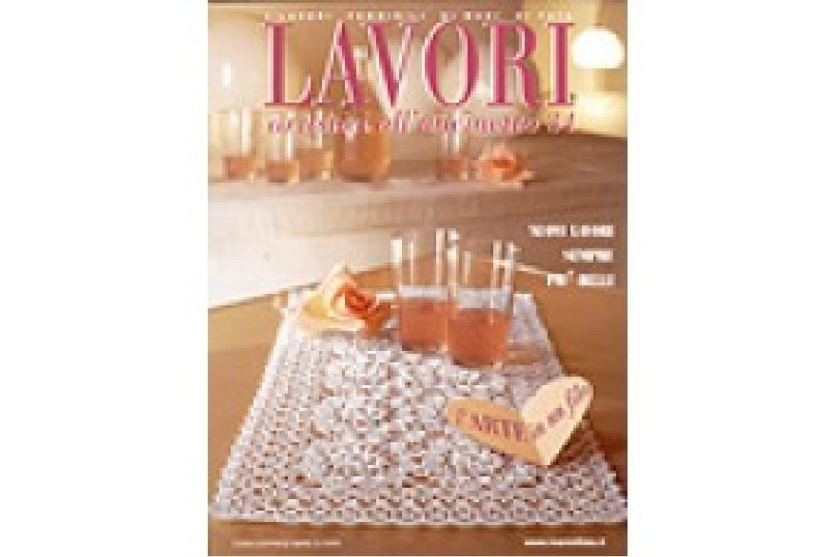 Rivista Mani di Fata - Lavori Artistici all'Uncinetto n. 34 Rivista Mani di Fata - Lavori Artistici all'Uncinetto n. 34