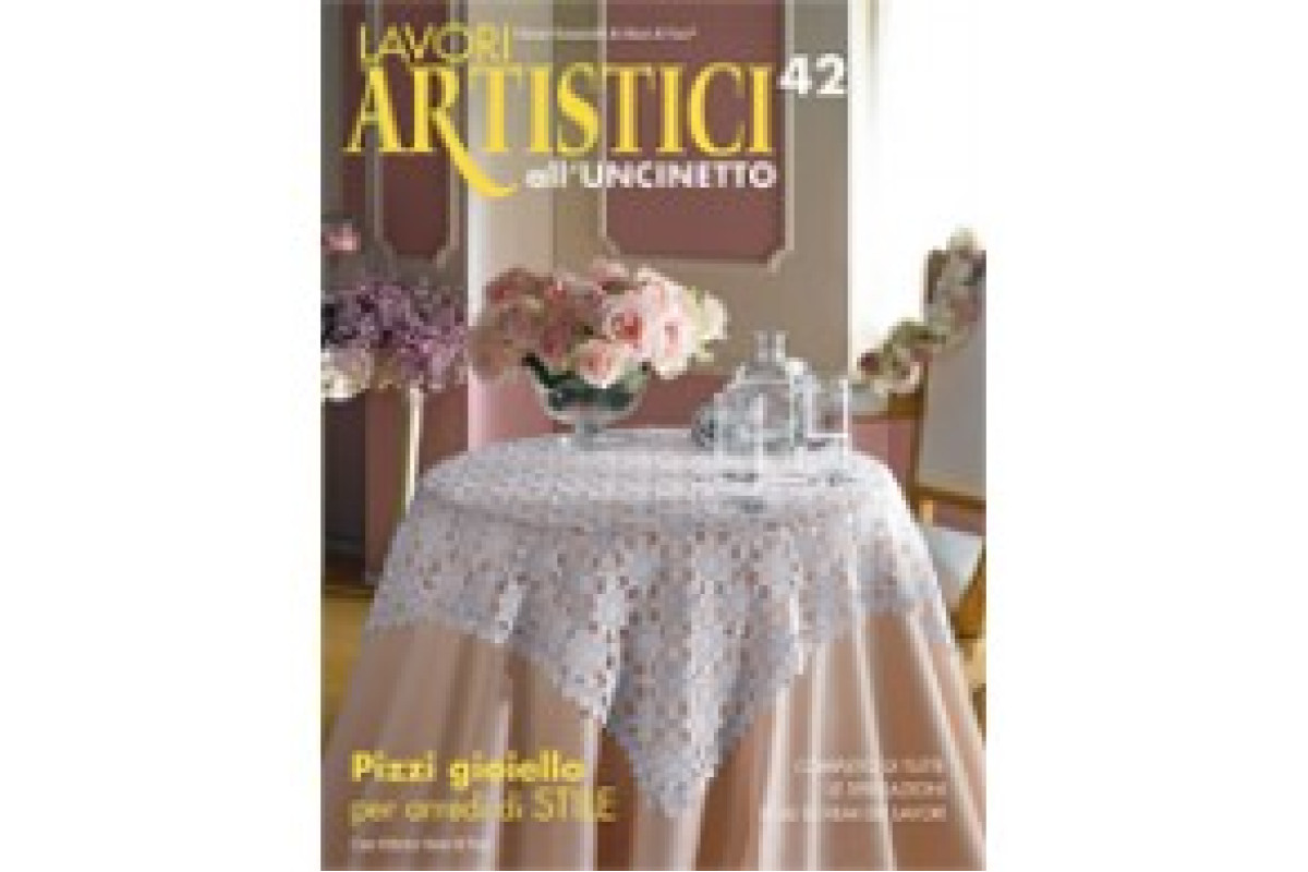 Mani di Fata Magazine - Crochet Artistic Works n. 42 Mani di Fata Magazine - Crochet Artistic Works n. 42