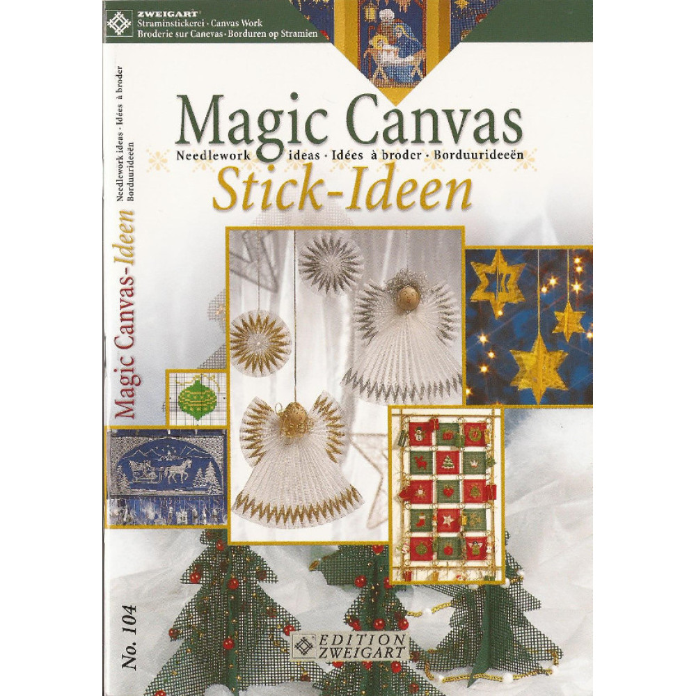 Libretto Creativo - Magic Canvas - Idee Natalizie da Ricamare 104
