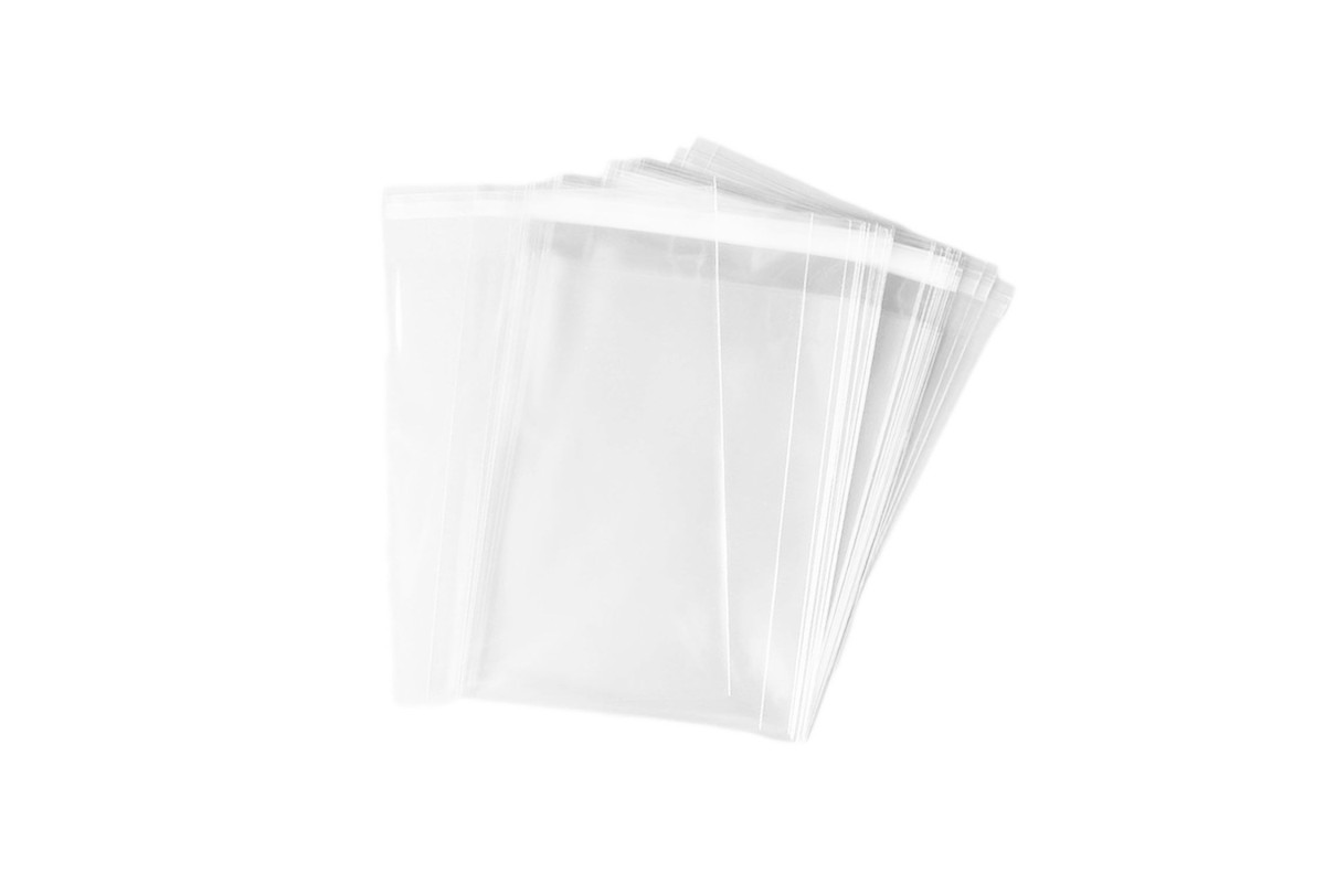 Bolsas de Celofán Transparentes con Cierre Adhesivo - 9 x 13 cm Bolsas de Celofán Transparentes con Cierre Adhesivo - 9 x 13 cm