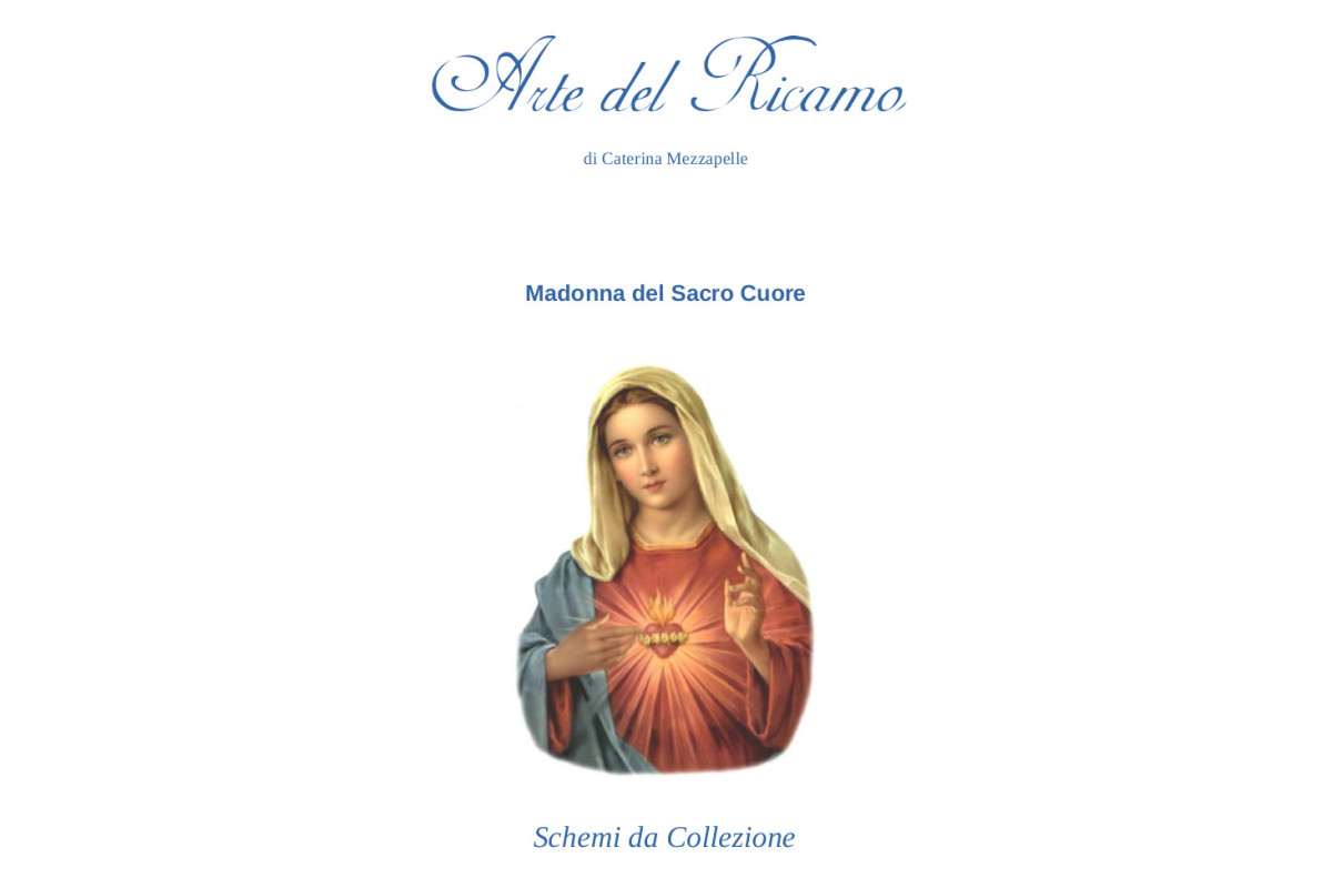 Schema Punto Croce - Sacro Cuore di Maria Schema Punto Croce - Sacro Cuore di Maria