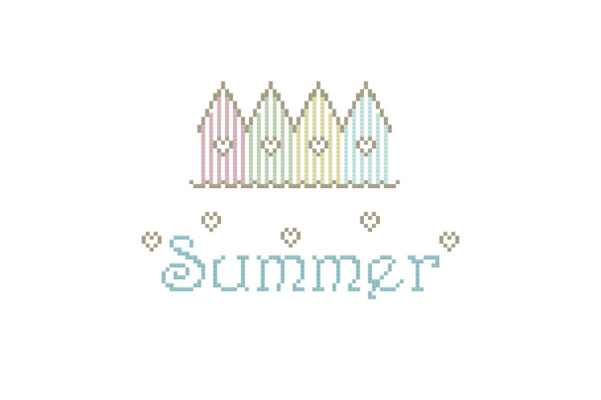 Schema Punto Croce - Summer