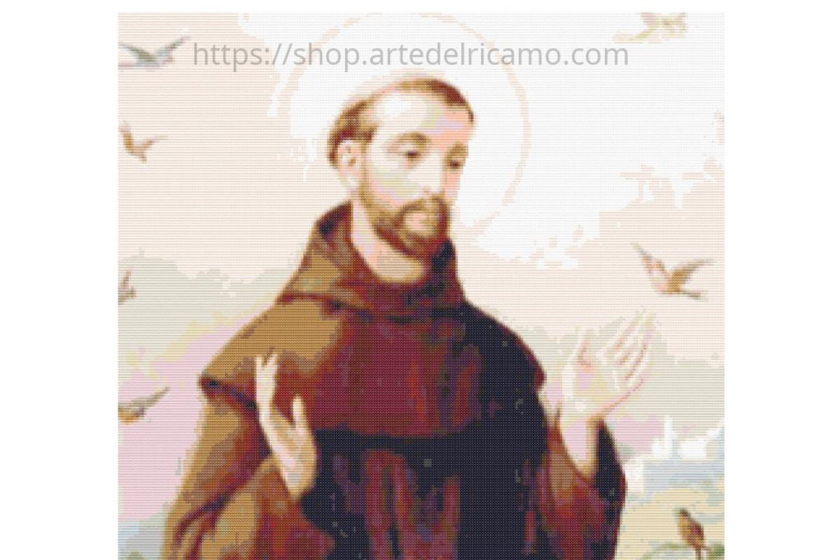 Schema Punto Croce - San Francesco d'Assisi - 1182 - 1226 Schema Punto Croce - San Francesco d'Assisi - 1182 - 1226