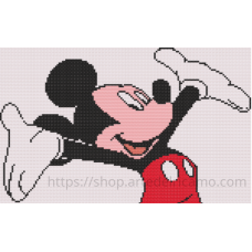 Schema Punto Croce - Topolino Schema Punto Croce - Topolino