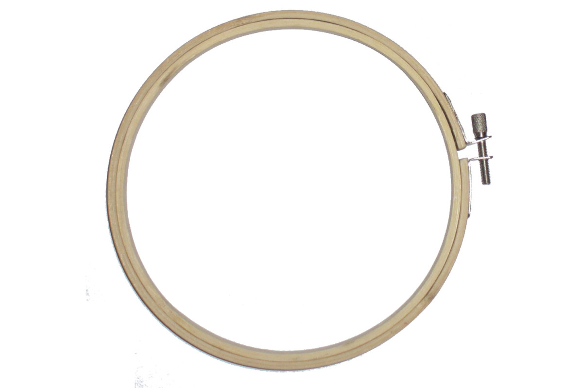 Telaio in Legno per Ricamo - Diametro 12 cm Telaio in Legno per Ricamo - Diametro 12 cm