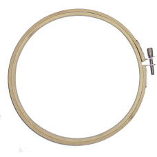 Telaio in Legno per Ricamo - Diametro 12 cm Telaio in Legno per Ricamo - Diametro 12 cm