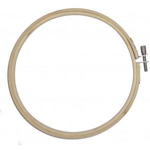 Wood Embroidery Hoop - 12 cm diameter
