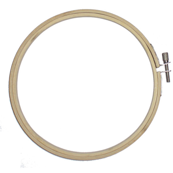 Wood Embroidery Hoop - 25 cm diameter